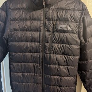 Eddie Bauer Hooded Puffer Men's Small
